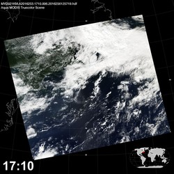 Level 1B Image at: 1710 UTC