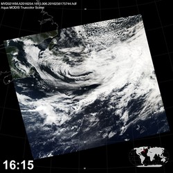 Level 1B Image at: 1615 UTC