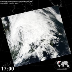 Level 1B Image at: 1700 UTC