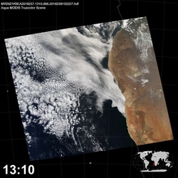 Level 1B Image at: 1310 UTC