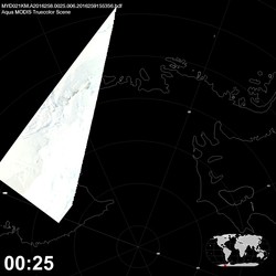 Level 1B Image at: 0025 UTC