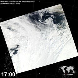 Level 1B Image at: 1700 UTC