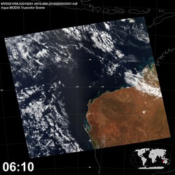 Level 1B Image at: 0610 UTC