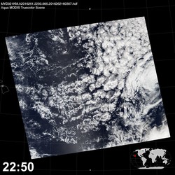 Level 1B Image at: 2250 UTC