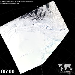 Level 1B Image at: 0500 UTC