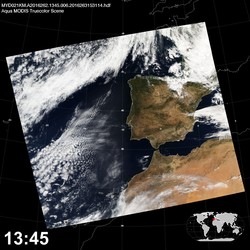 Level 1B Image at: 1345 UTC