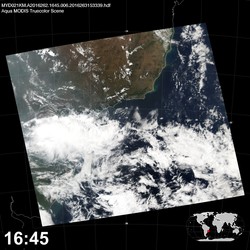 Level 1B Image at: 1645 UTC