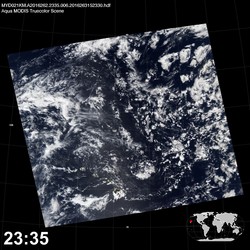 Level 1B Image at: 2335 UTC