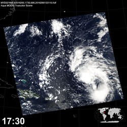 Level 1B Image at: 1730 UTC