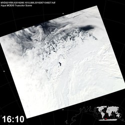 Level 1B Image at: 1610 UTC