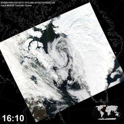 Level 1B Image at: 1610 UTC