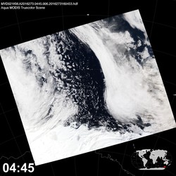 Level 1B Image at: 0445 UTC