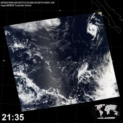 Level 1B Image at: 2135 UTC