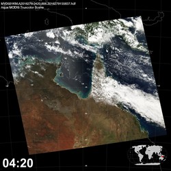 Level 1B Image at: 0420 UTC