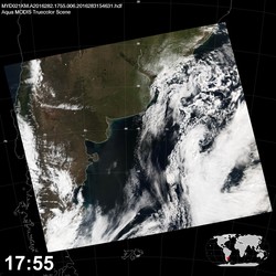 Level 1B Image at: 1755 UTC