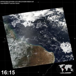 Level 1B Image at: 1615 UTC