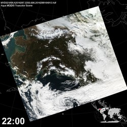 Level 1B Image at: 2200 UTC