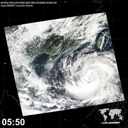 Level 1B Image at: 0550 UTC