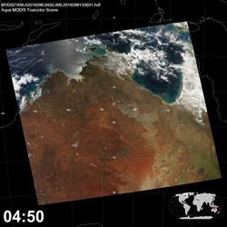 Level 1B Image at: 0450 UTC