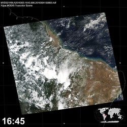 Level 1B Image at: 1645 UTC