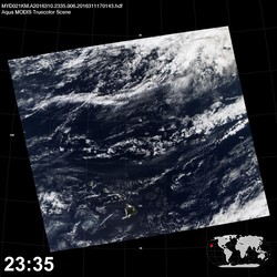 Level 1B Image at: 2335 UTC