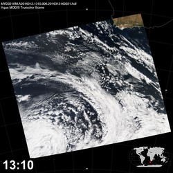 Level 1B Image at: 1310 UTC