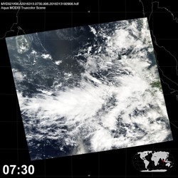 Level 1B Image at: 0730 UTC