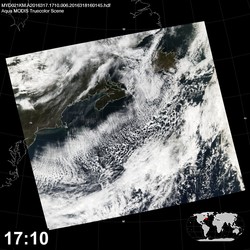 Level 1B Image at: 1710 UTC