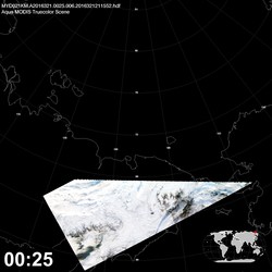 Level 1B Image at: 0025 UTC