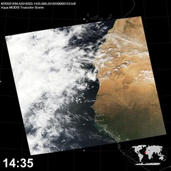 Level 1B Image at: 1435 UTC