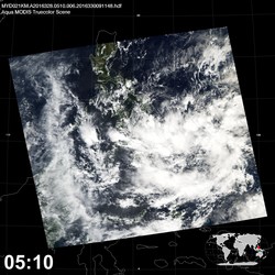 Level 1B Image at: 0510 UTC