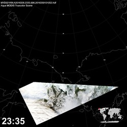 Level 1B Image at: 2335 UTC