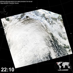 Level 1B Image at: 2210 UTC