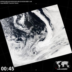 Level 1B Image at: 0045 UTC