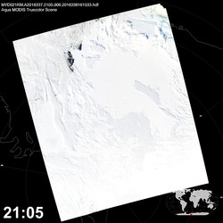 Level 1B Image at: 2105 UTC