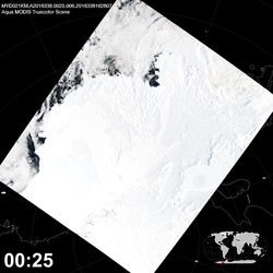 Level 1B Image at: 0025 UTC