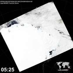 Level 1B Image at: 0525 UTC