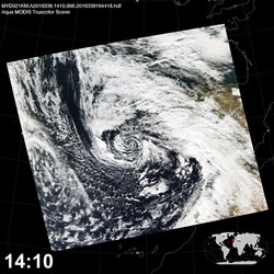 Level 1B Image at: 1410 UTC