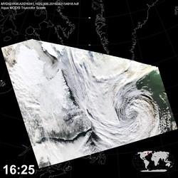 Level 1B Image at: 1625 UTC