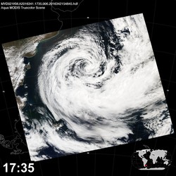 Level 1B Image at: 1735 UTC