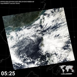 Level 1B Image at: 0525 UTC