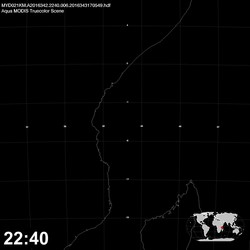 Level 1B Image at: 2240 UTC