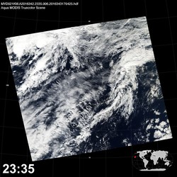 Level 1B Image at: 2335 UTC