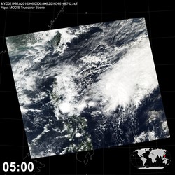 Level 1B Image at: 0500 UTC