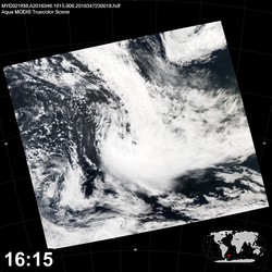 Level 1B Image at: 1615 UTC