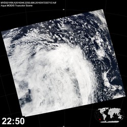 Level 1B Image at: 2250 UTC