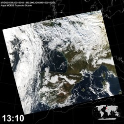 Level 1B Image at: 1310 UTC