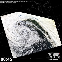 Level 1B Image at: 0045 UTC