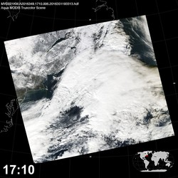 Level 1B Image at: 1710 UTC