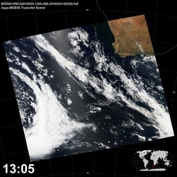 Level 1B Image at: 1305 UTC